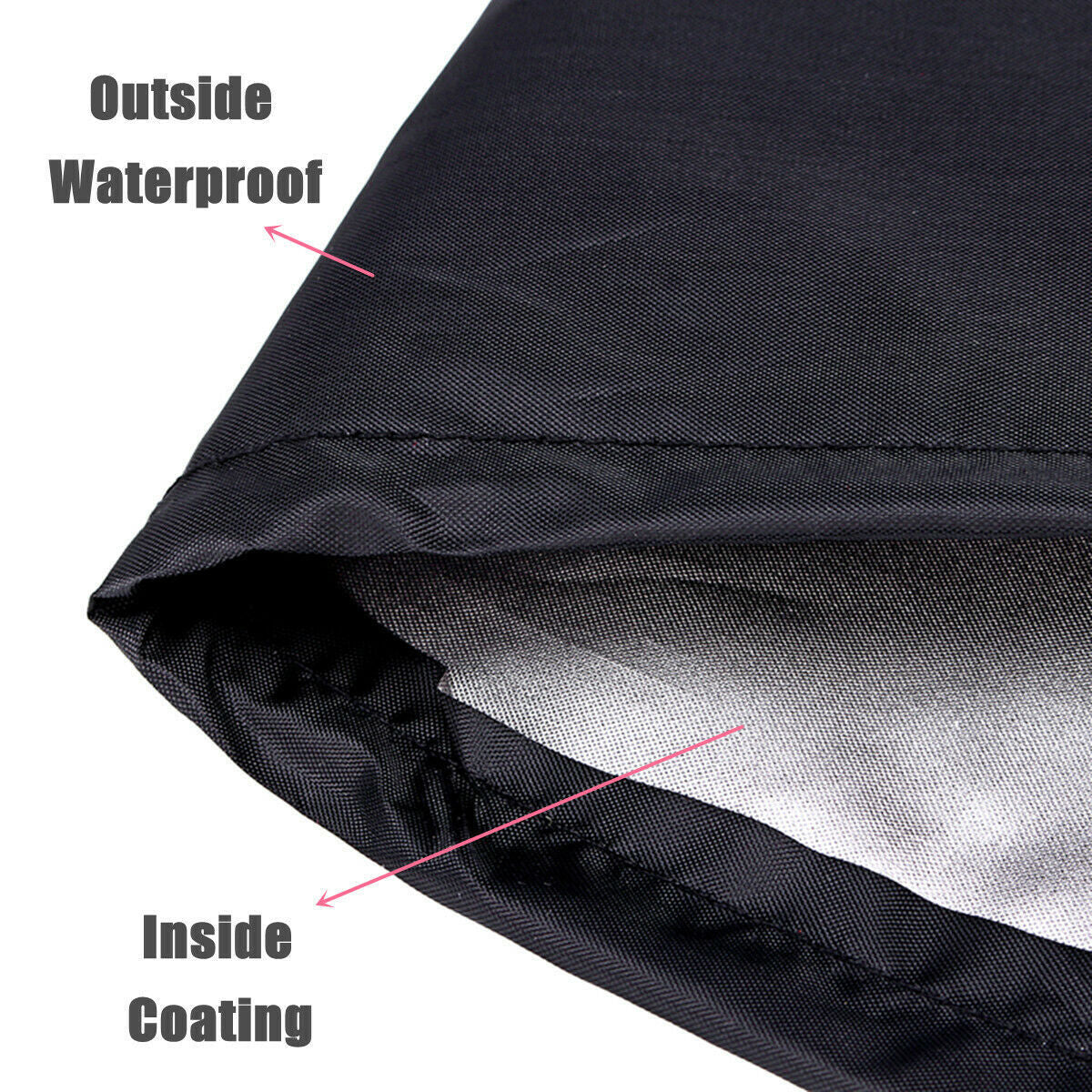 Universal Outdoor Round Fire Pit Covers For BBQ Grill