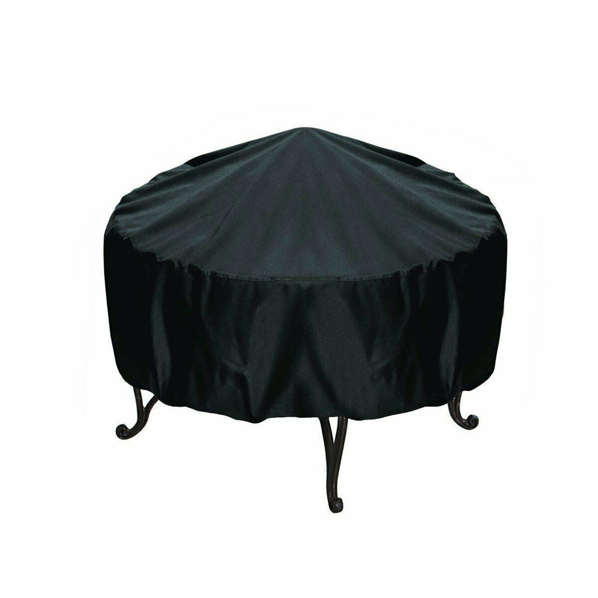 Universal Outdoor Round Fire Pit Covers For BBQ Grill