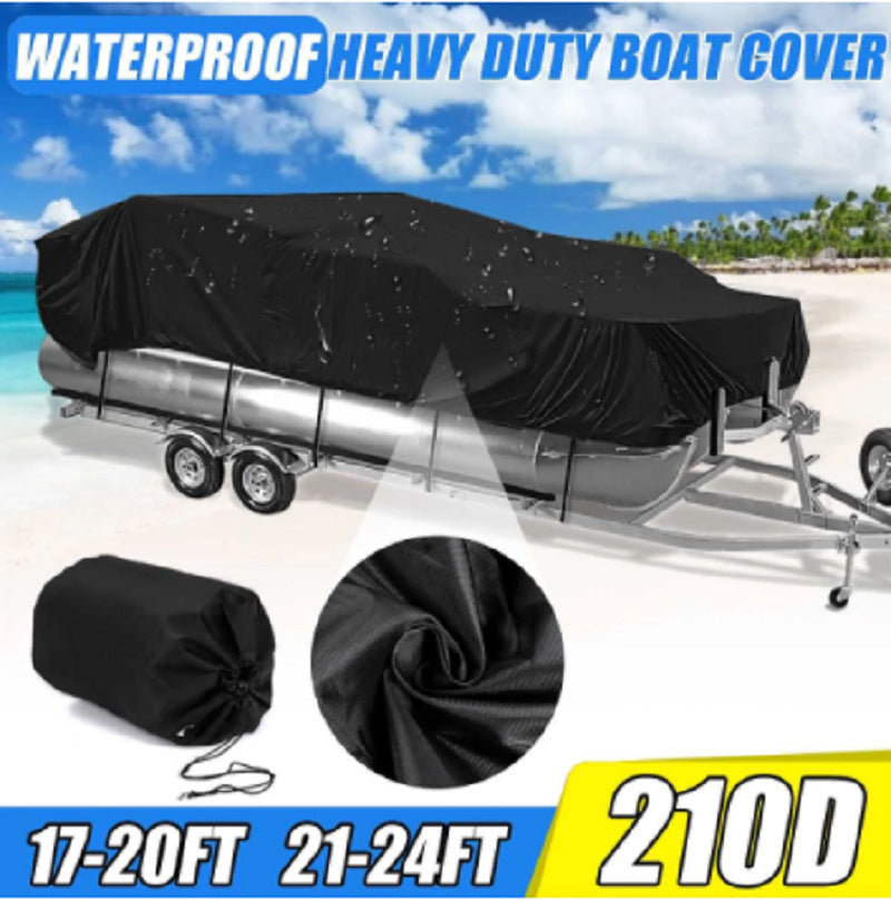 Universal Waterproof & UV-Resistant Boat Cover