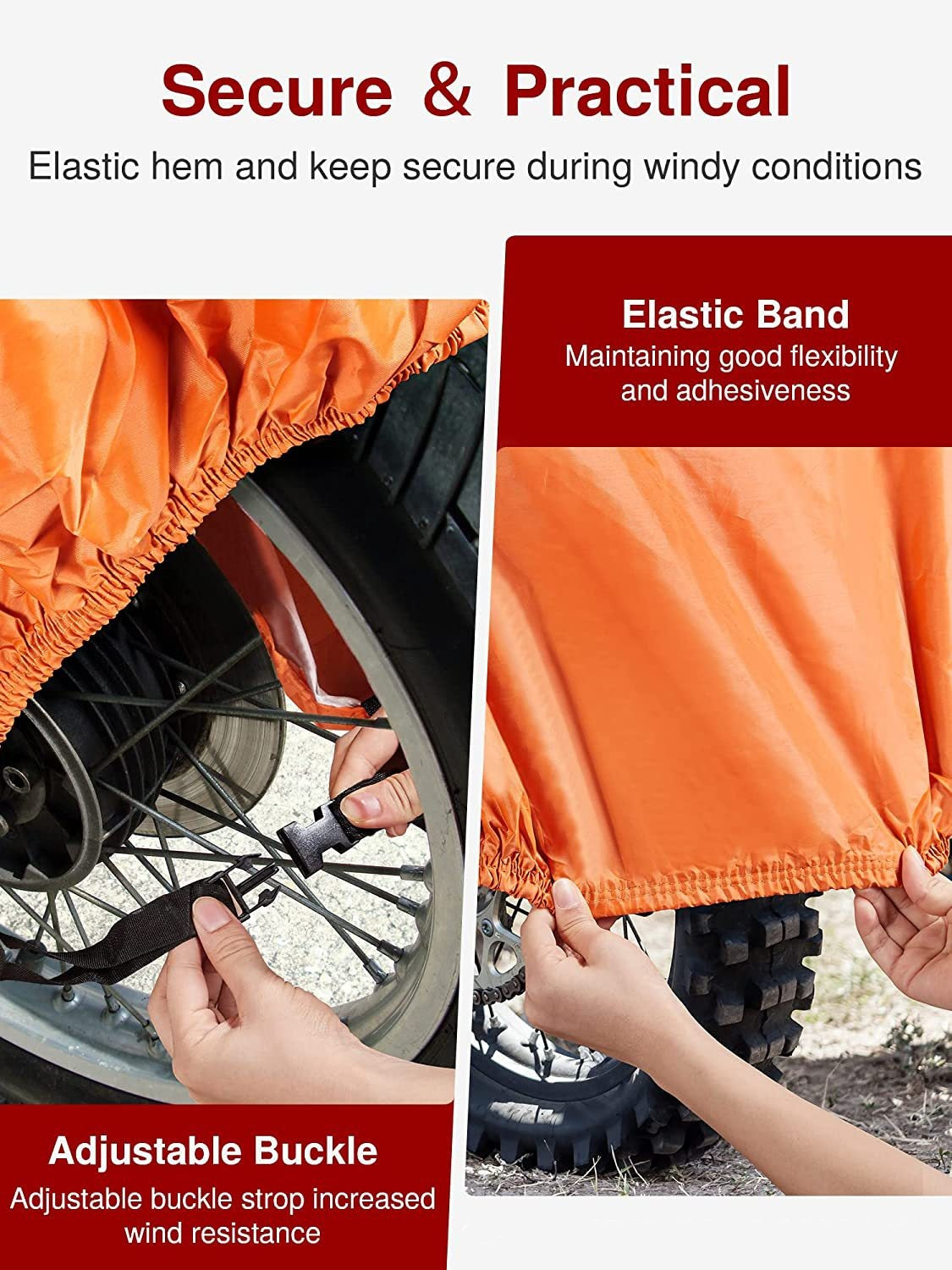Motorcycle Two-color Protective Cover