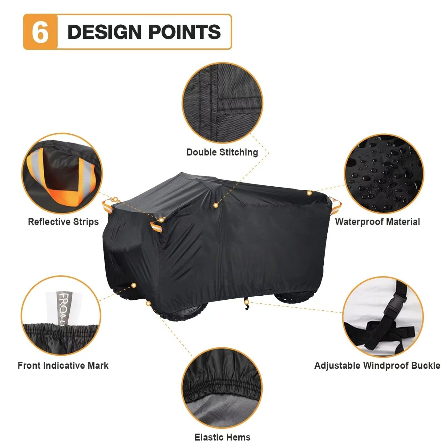 4-Wheelerler ATV Waterproof Outdoor Covers