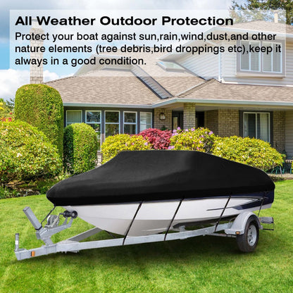 Universal Waterproof & UV-Resistant Boat Cover