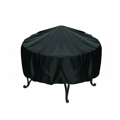 Universal Outdoor Round Fire Pit Covers For BBQ Grill