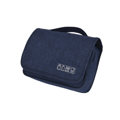 Hanging toiletry bag