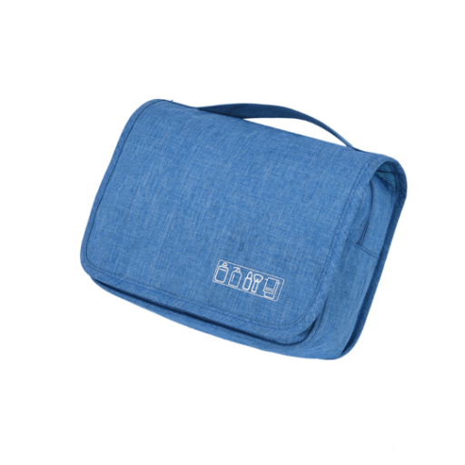 Hanging toiletry bag