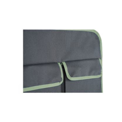 Vehicle seat organizer - 3 storage compartments