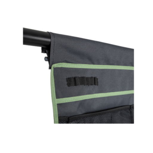 Caravan rail organizer -  With mirror - 12 Compartments