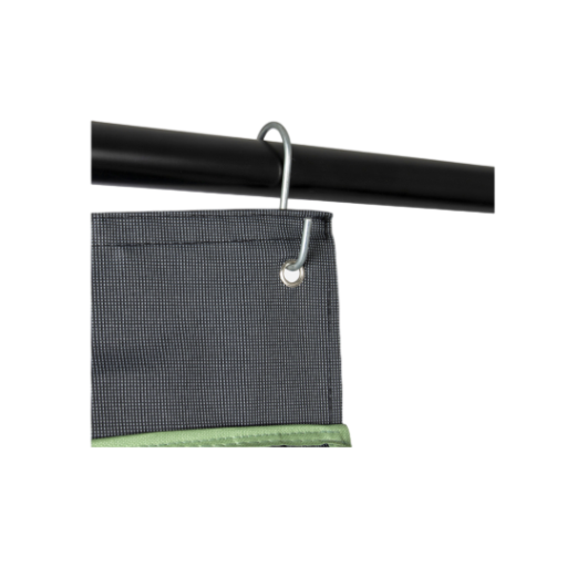 Caravan rail organizer -  With mirror - 12 Compartments