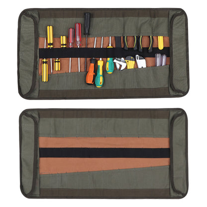 Portable canvas tool bag