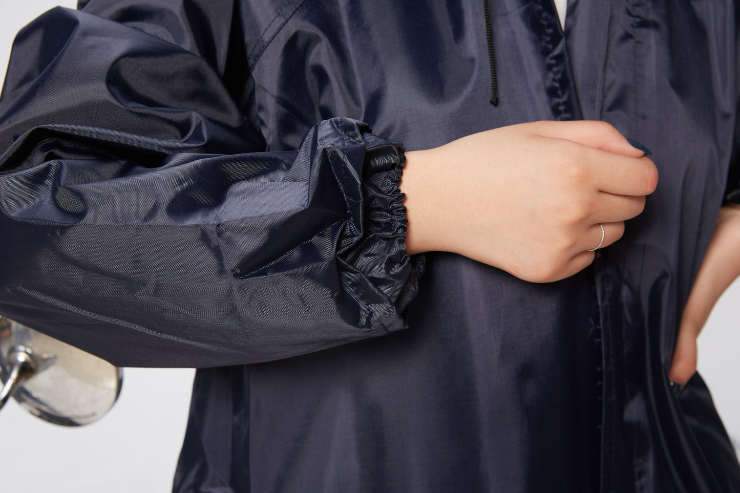 Oxford daily wear long windbreaker