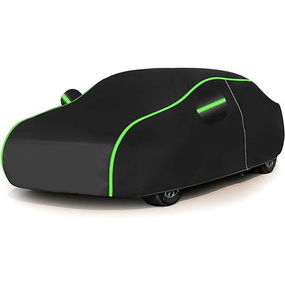 Car Waterproof&UV Protection Cover with Zipper Cotton