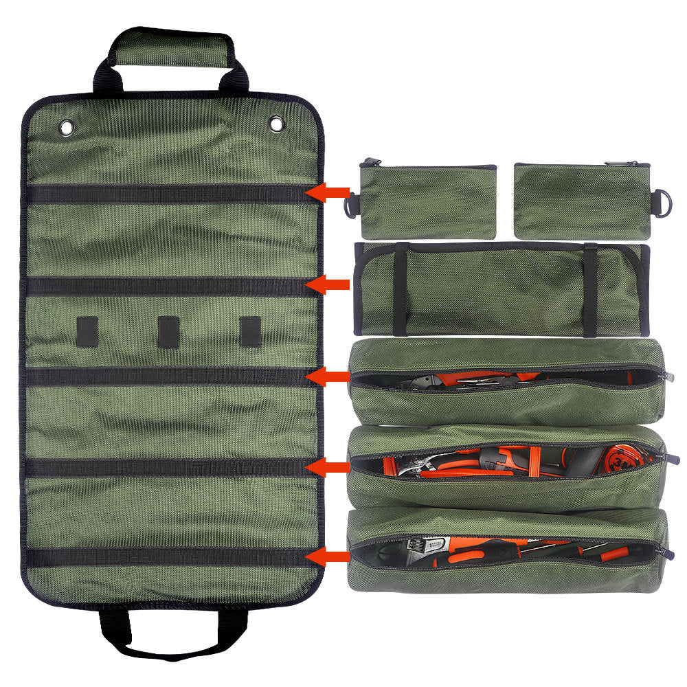 Electricians hanging tool bag