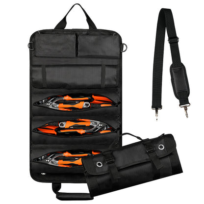 Electricians hanging tool bag