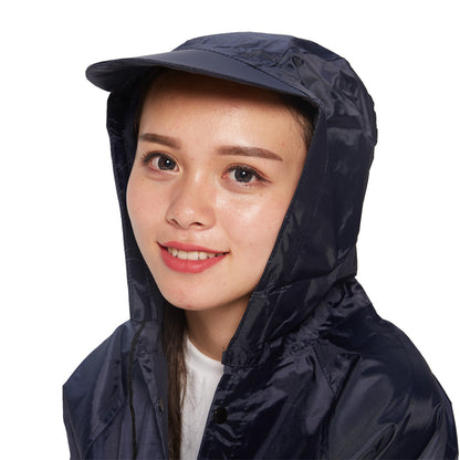 Oxford daily wear long windbreaker